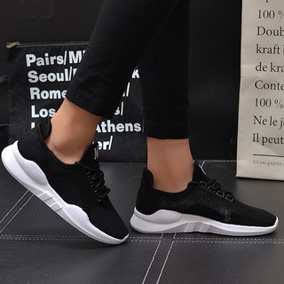 Giày sneaker nam 2 màu đen trắng
