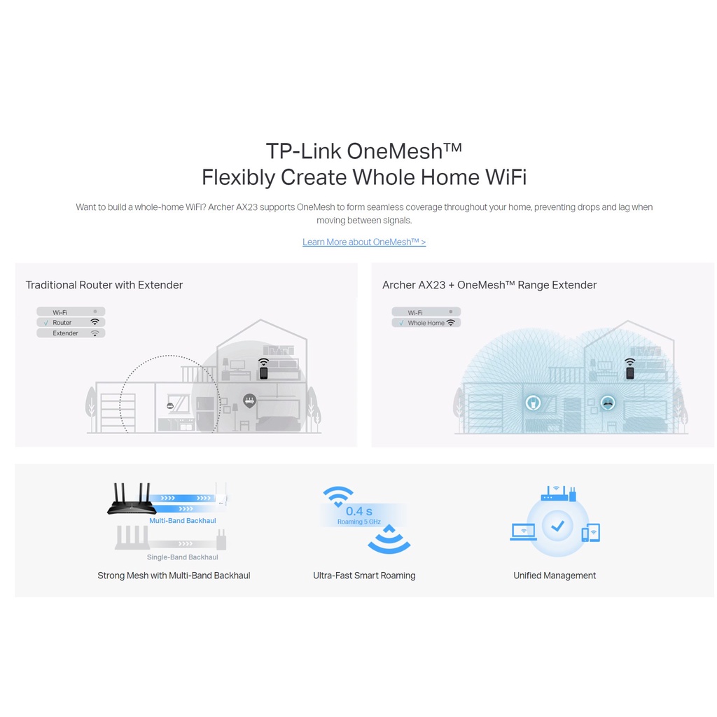 [Hỏa Tốc - HCM]Bộ Phát Wifi 6 TP-Link Archer AX23 -Router Wifi Băng Tần Kép AX1800,Tốc độ cao 1800Mbps - Ngoc Vien Store
