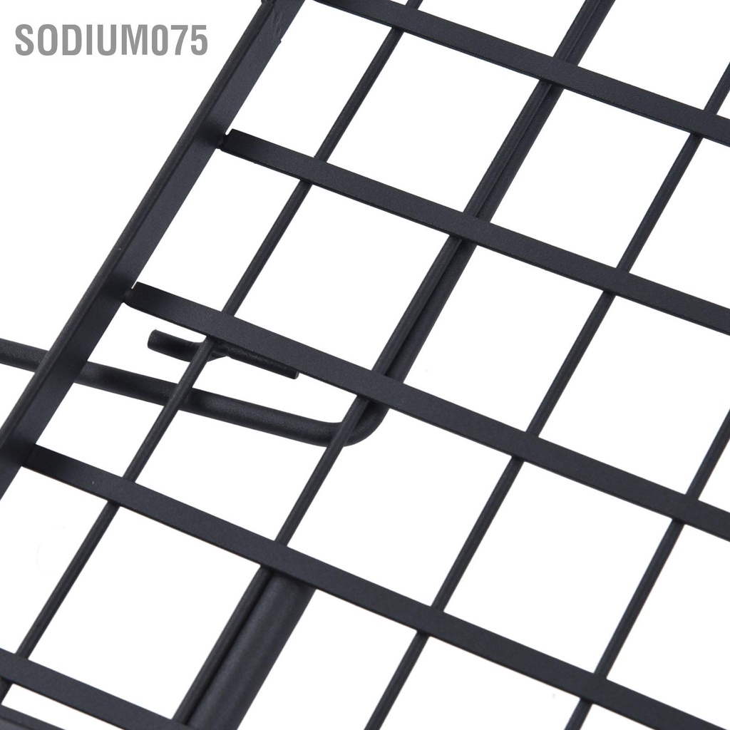 Sodium075 Bàn nướng gấp Có thể gập lại dễ dàng để làm sạch di động cho tiệc cắm trại ngoài trời