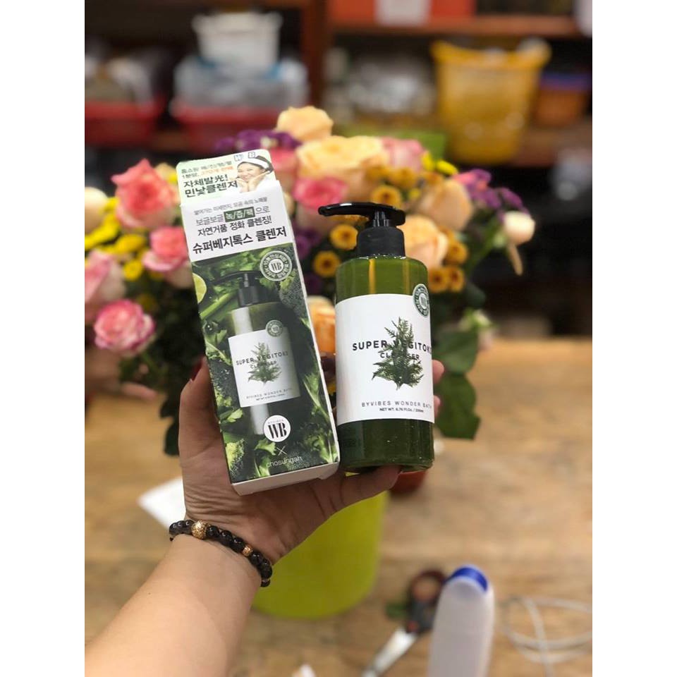 (Chai 300ml) Sữa rửa mặt rau củ thải độc Vegitoks | BigBuy360 - bigbuy360.vn