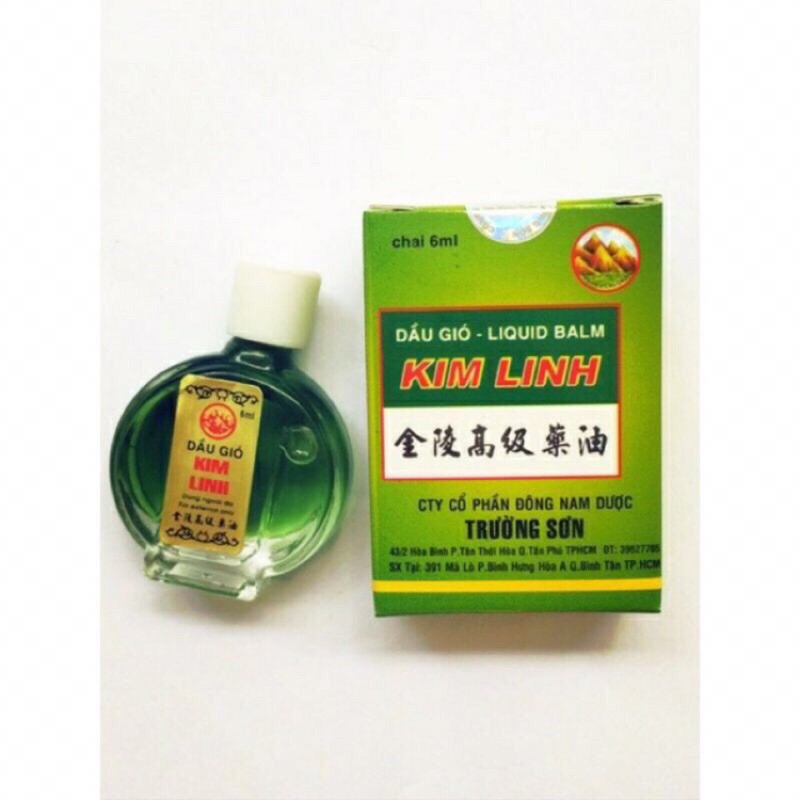 ✅ [Chính Hãng] Dầu Gió KIM LINH(6ml)