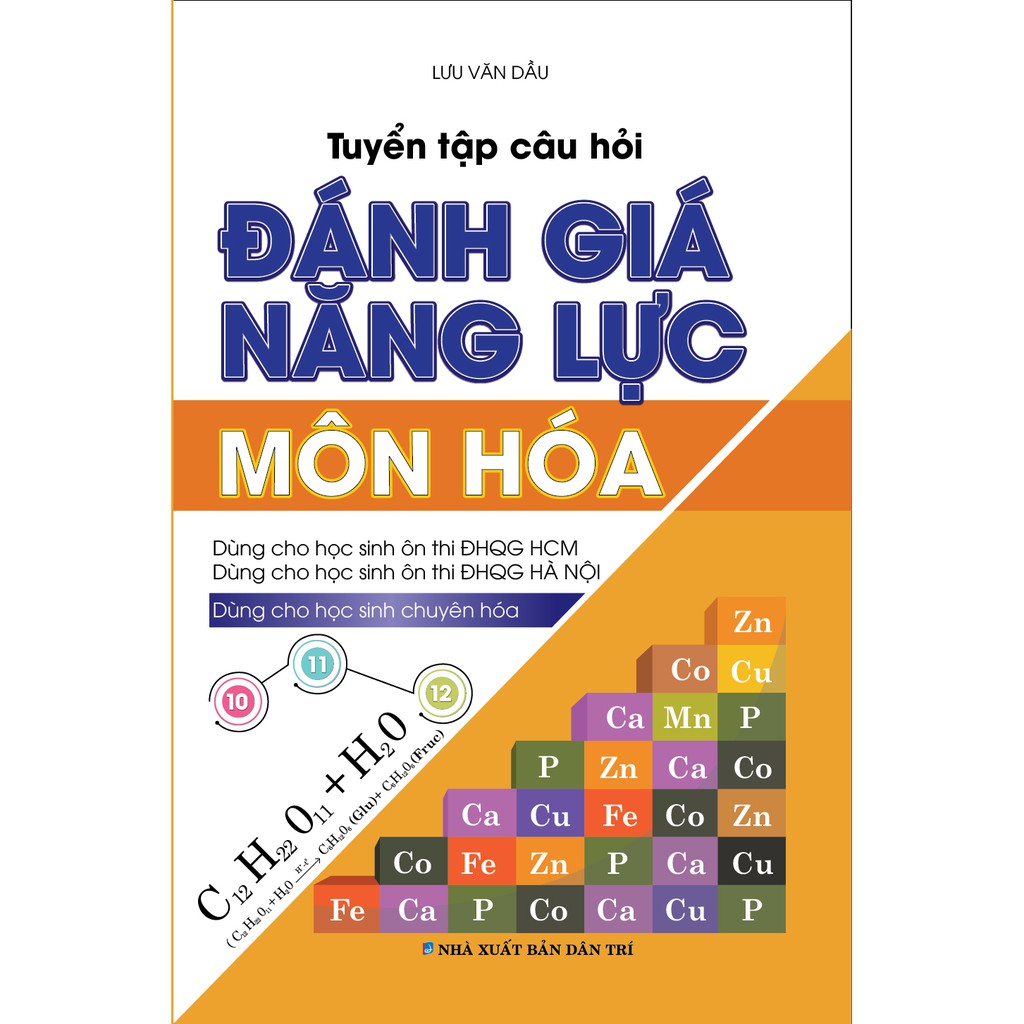 Sách - Tuyển tập câu hỏi đánh giá năng lực môn hóa