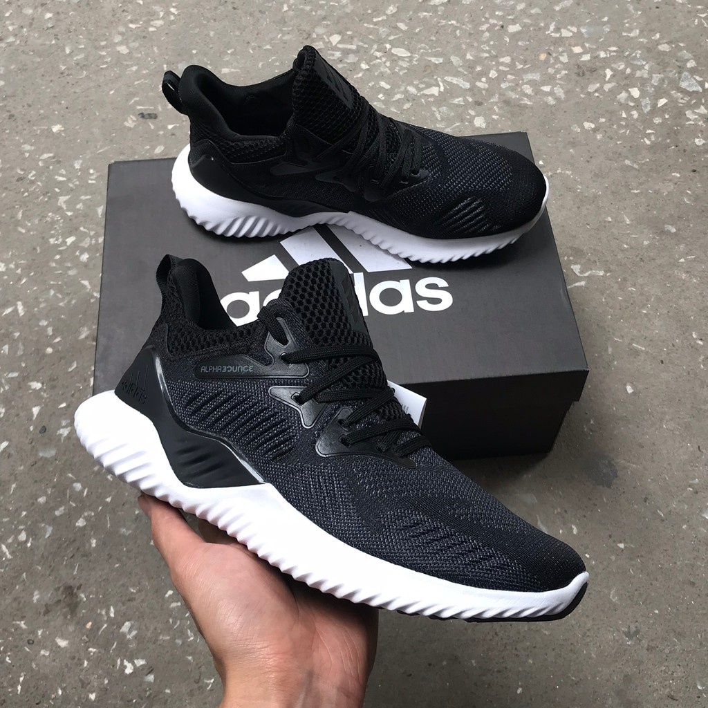 - Giày Thể Thao Nam Adidas Aphabounce 4.0 - Sneaker hot 2020 - Phiên Bản Xám Đen