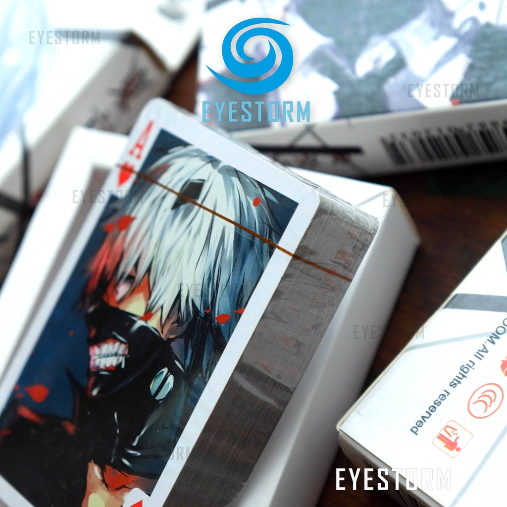 Bài tây anime Tokyo Ghoul, Ngạ Quỷ Vùng Tokyo, tú lơ khơ, manga - Poker YW - 54 lá