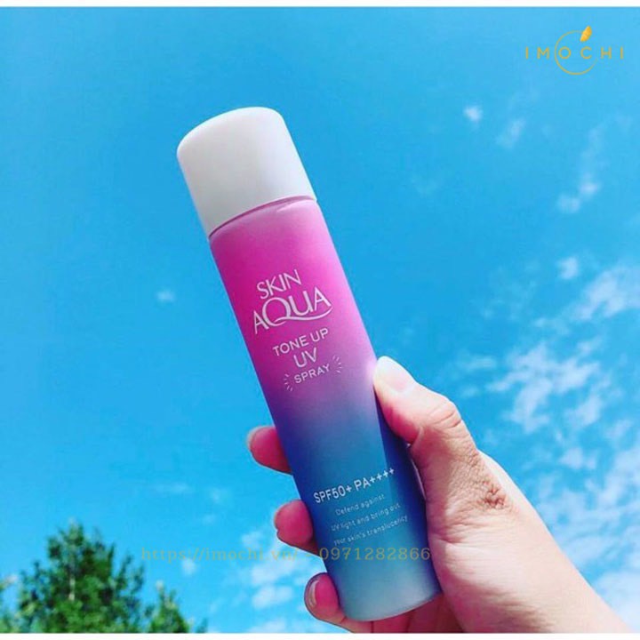 [CHAI XỊT] Xịt Chống Nắng Skin Aqua Tone Up UV Spay SPF 50+ PA+++