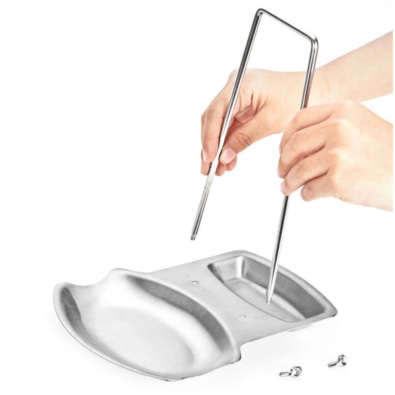 Giá Để Nắp Nồi ANAEAT Bằng Thép Không Gỉ Tiện Dụng Chất Lượng Cao