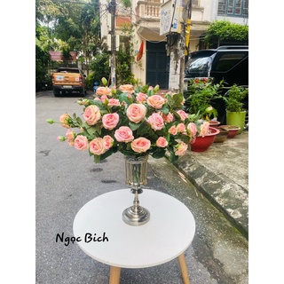 Bình thuỷ tinh đế đồng cao cấp
