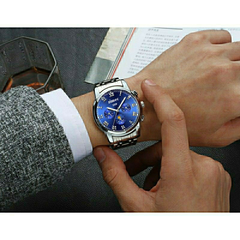 [GIÁ SỐC] Đồng hồ nam Zimec Chính hãng máy Japan siêu bền | BigBuy360 - bigbuy360.vn