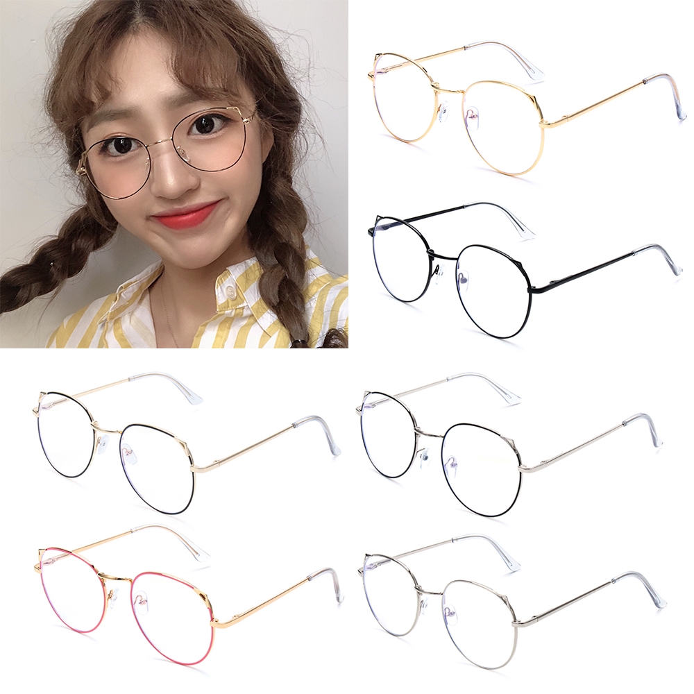 Gọng kính kim loại chống chói kiểu dáng retro thời trang