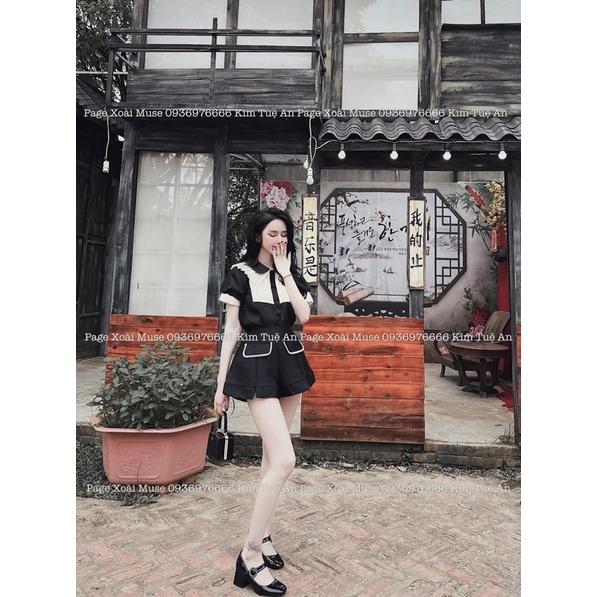 Sét tacta áo phối dập li