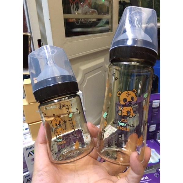 Phụ kiện nắp/ cổ/ núm/ thân bình Bebe pick 150ml 250ml