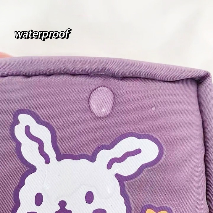 Letit Túi đựng khăn ăn vệ sinh hoạt hình xách tay túi lưu trữ đựng tampon túi đựng tiền xu