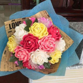 Hoa hồng giấy nhún
