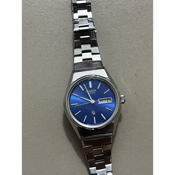 Đồng Hồ Nữ mặt xanh citizen có lịch