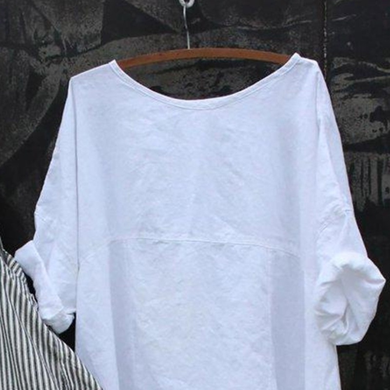 Brroa Áo Thun Mini Tay Lửng Dạng Cuộn Màu Trơn Đơn Giản Mùa Hè Cho Nữ