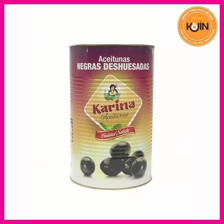 Quả Oliu Đen Nguyên Trái Hiệu Karina 4300gr - Nhập Khẩu Tây Ban Nha | BigBuy360 - bigbuy360.vn