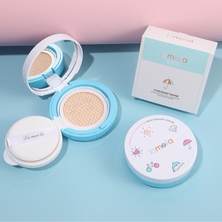 Phấn nước BB Lameila hộp màu xanh hoạ tiết chiếc ô