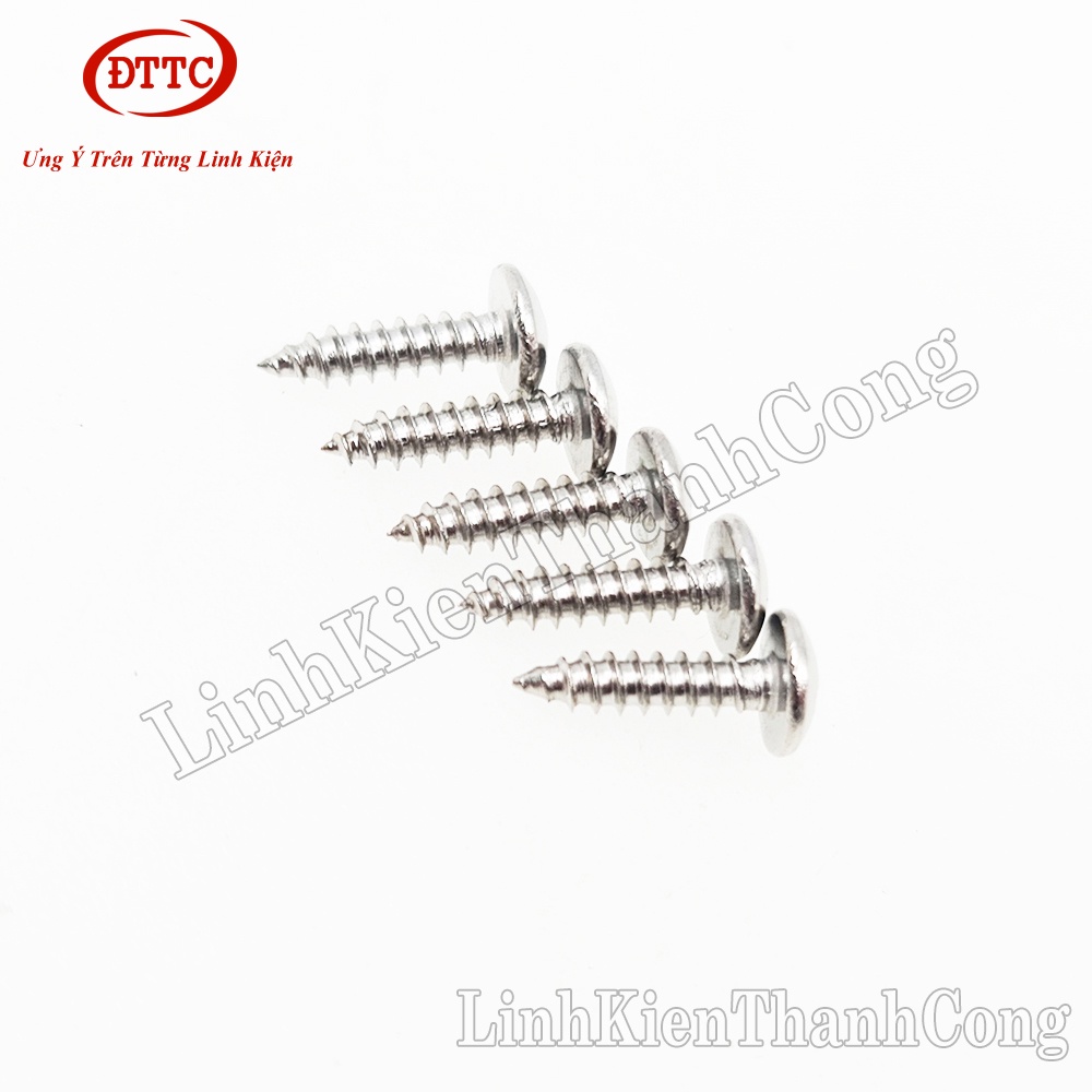 Vít M3 12mm Mũ Lồi