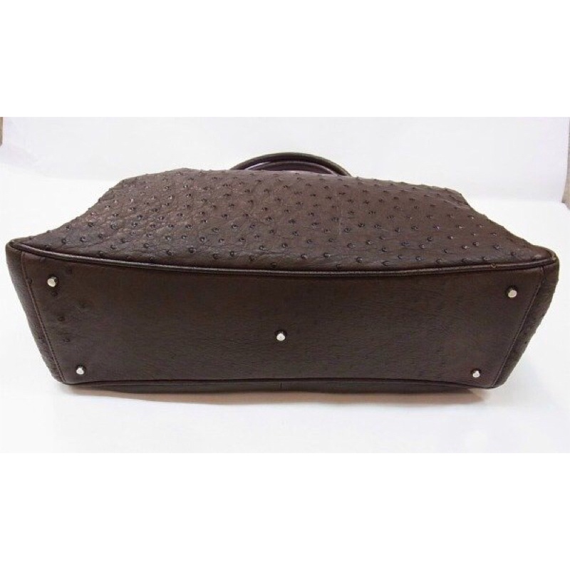 Túi da đà điểu thật Size 40cm