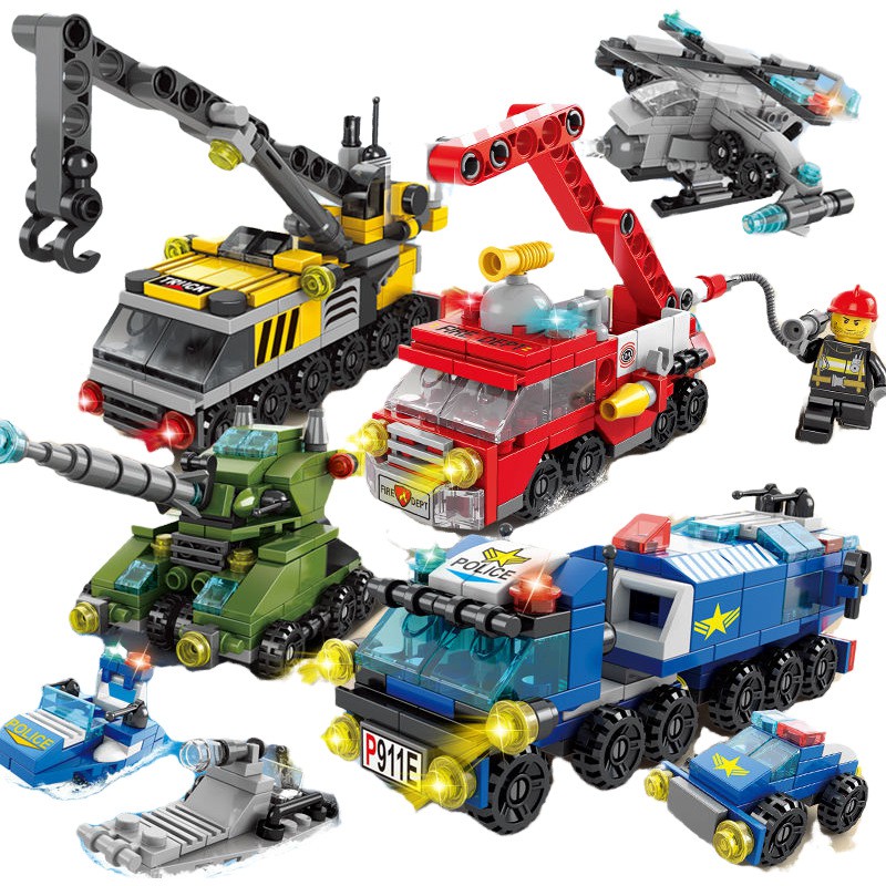 Bộ 100/200 Khối Lắp Ráp Đồ Chơi Lego Dành Cho Trẻ Em Nhiều Kiểu Dáng Dùng Giáo Dục Trẻ