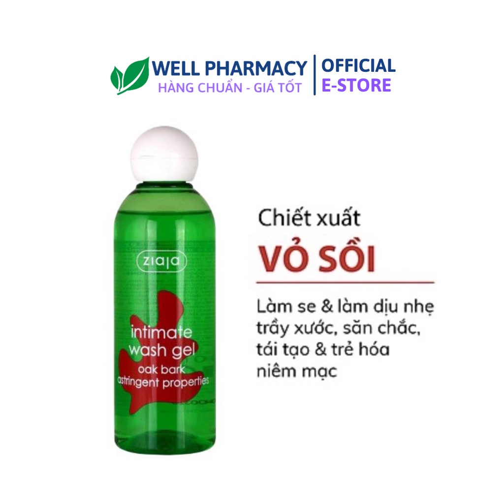 DUNG DỊCH VỆ SINH INTIMATE VỎ SỒI ĐỎ SE KHÍT 200ml