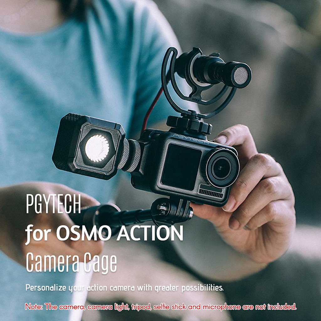 PGYTECH Cage DJI OSMO Action Camera - Khung bảo vệ