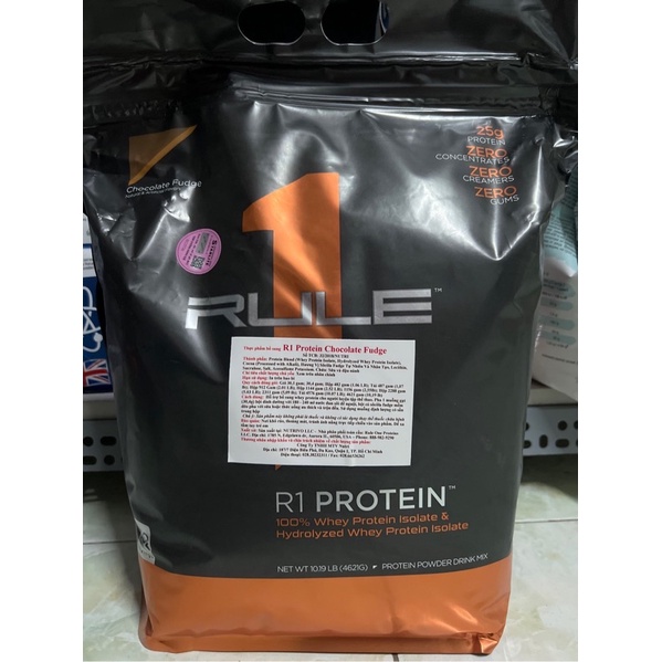 Rule 1 Protein 10LBS | Sữa Whey Tăng Cơ Không Tăng Mỡ 4.5Kg