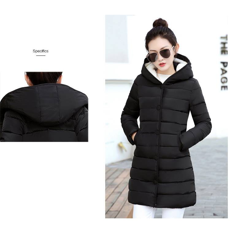 (Hàng có sẵn) Áo khoác phao nữ dáng dài | BigBuy360 - bigbuy360.vn