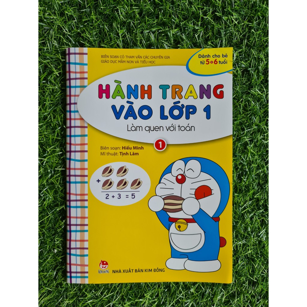 Sách Hành trang vào lớp 1 - Làm quen với toán (1+2) - NXB Kim Đồng
