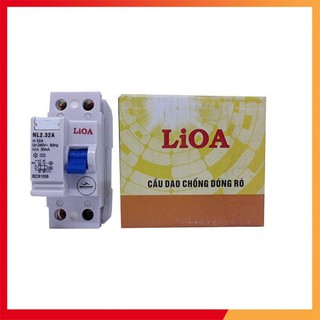 Cấu Dao Chống Giật LIOA (Aptomat) 25A - 32A - 40A dòng rò 30 mA, loại 2 cực