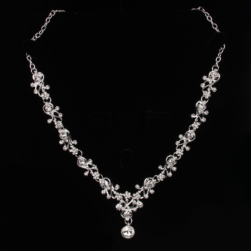 Set trang sức cô dâu lấp lánh sang trọng