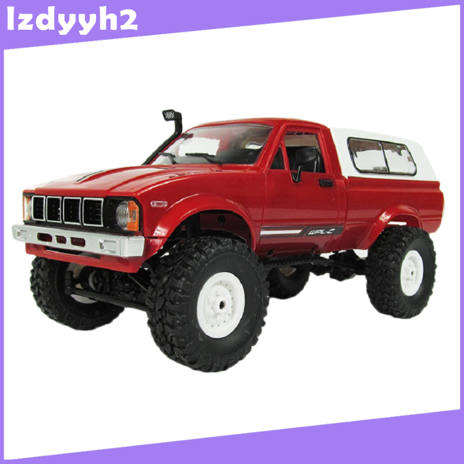 RC ROCK CRAWLER Bộ Đồ Chơi Xe Tải Điều Khiển Từ Xa Wpl C-24 1 / 16 4wd