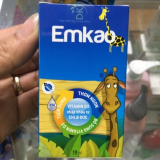 Canxi EMKAO- Dùng cho trẻ sơ sinh và trẻ nhỏ