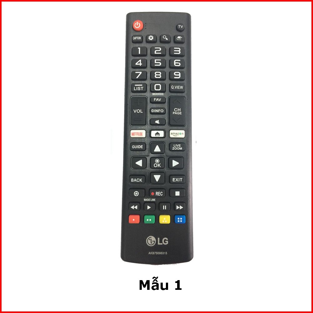 Điều khiển Tivi LG - Remote Tivi LG các đời TV LG