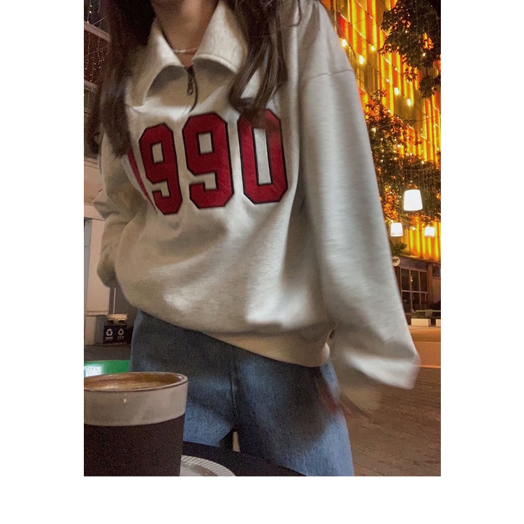 Áo sweater polo chất mỏng 1990 phong cách trẻ trung năng động | BigBuy360 - bigbuy360.vn