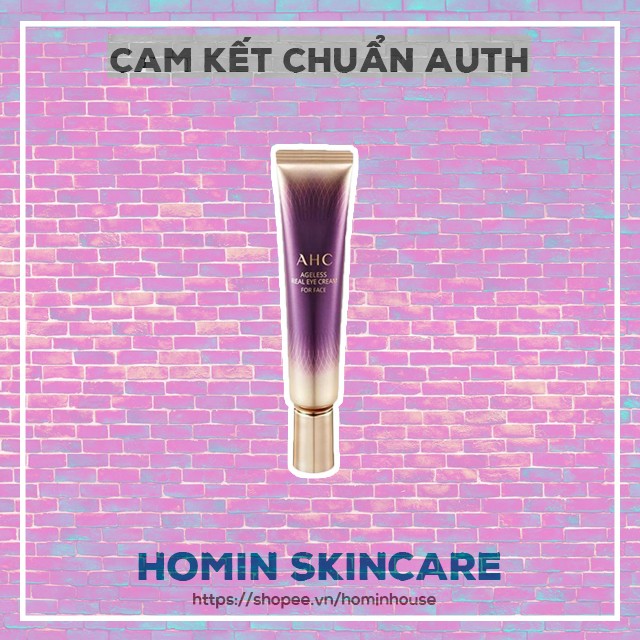 Kem mắt AHC Ageless Real Eye Cream For Face