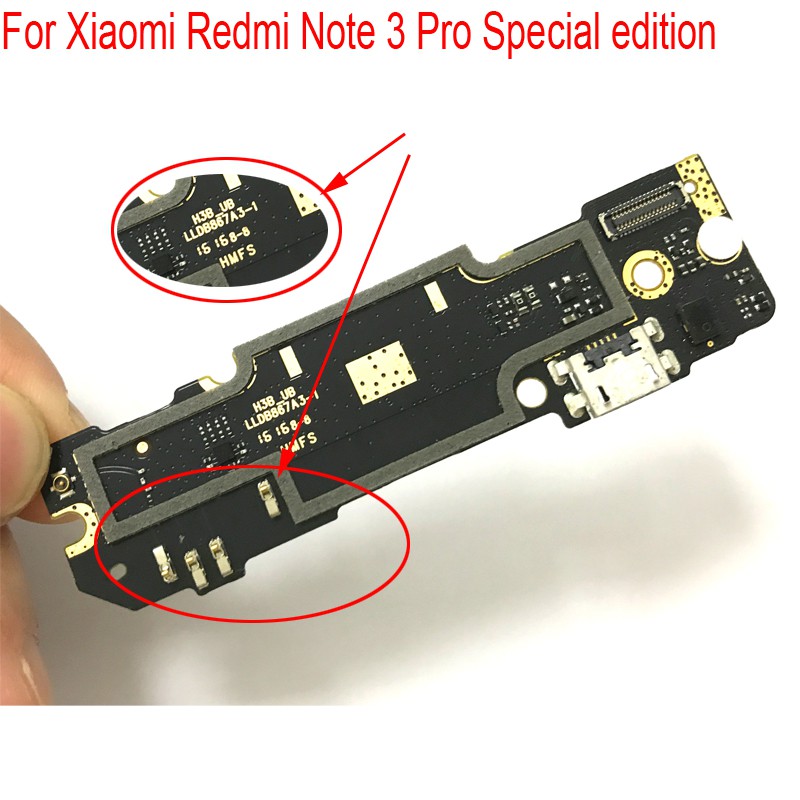 Usb Port Charger Dock Plug Connector Flex Cable For Xiaomi Redmi Note 3 Pro Se 152Mm Special Edition Charging Port Board