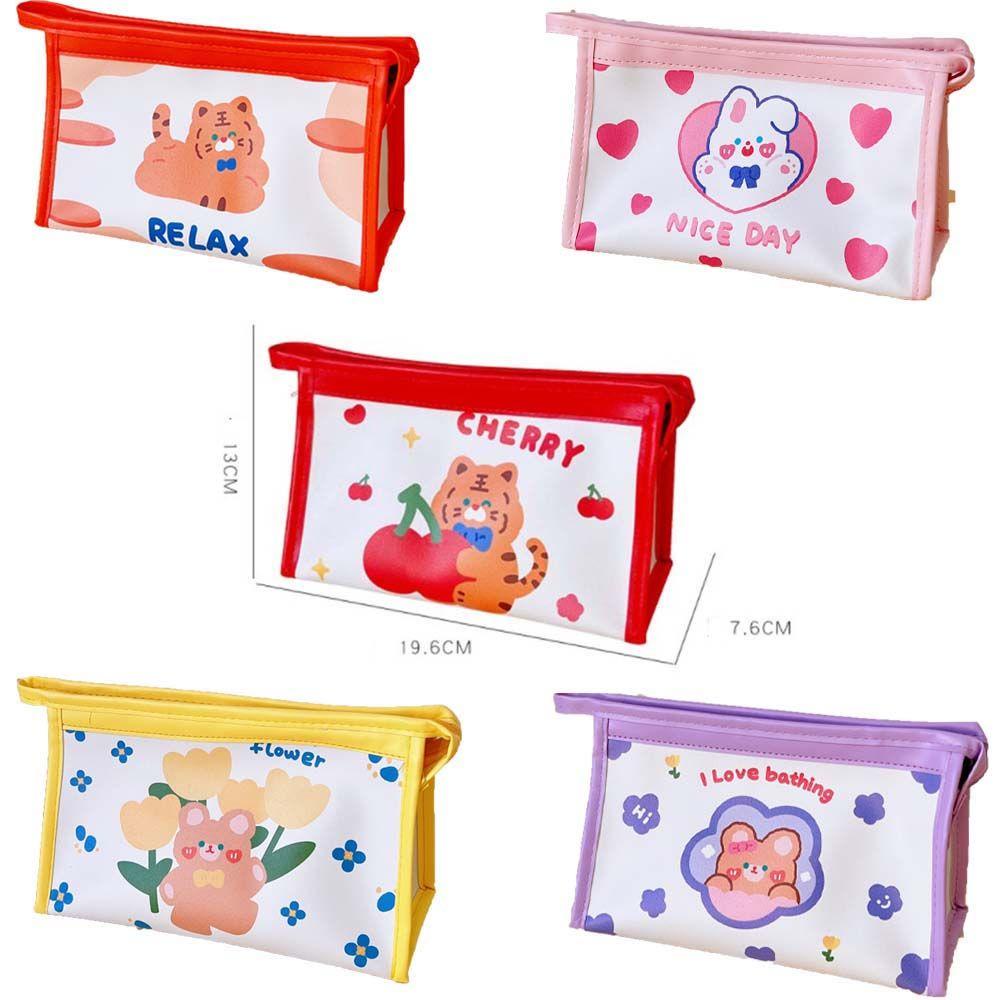 PEWANY Túi Đựng Đồ Trang Điểm Chống Thấm Nước Họa Tiết Hoạt Hình Dễ Thương