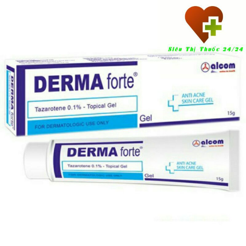 Kem Mụn Thâm Derma Forte Hàng Chính Hãng Tuýp 15g