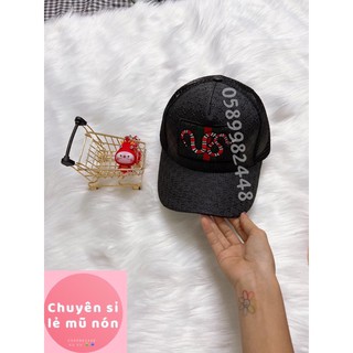 NÓN KẾT LƯỠI TRAI PHỐI LƯỚI CON RẮN