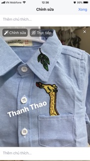 ☘️☘️☘️ Áo sơ mi tay dài QC ( Sale 79k )