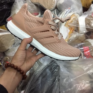 Giày Thể Thao Ultra boost Hồng Đất