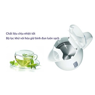 Bình đun siêu tốc Philips HD4646 2400W 1.5L (Trắng)