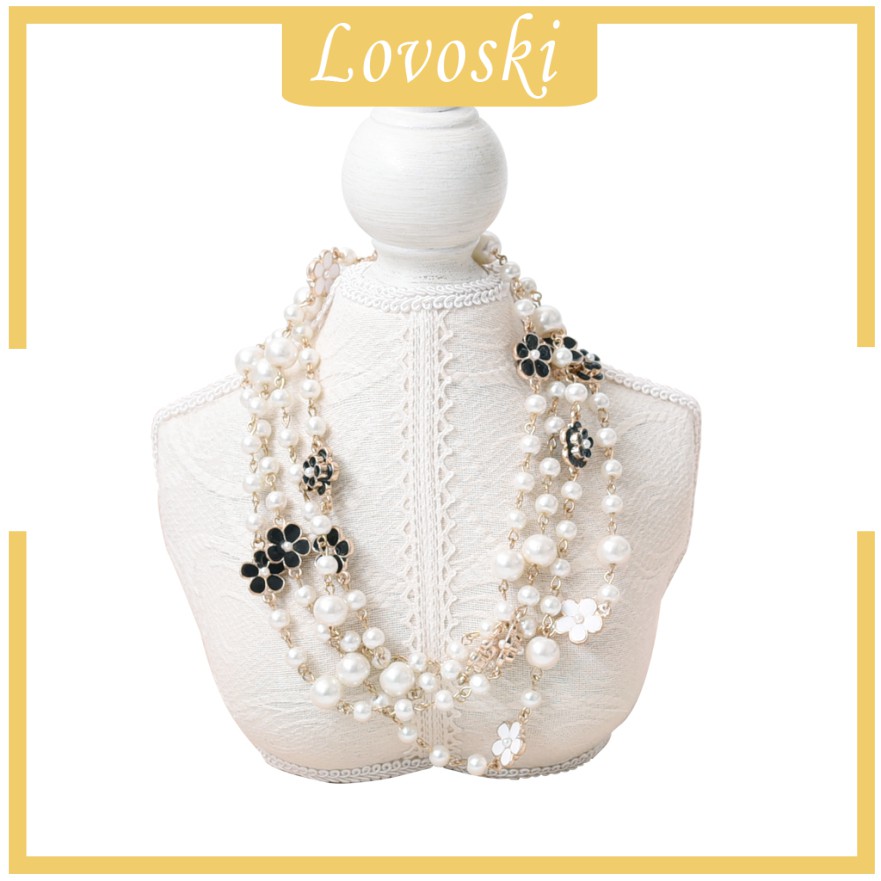 Giá Đỡ Trưng Bày Vòng Cổ / Vòng Tay / Dây Chuyền Bằng Gỗ Phối Ren