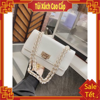 Túi Ngọc trinh khóa gập túi xách nữ sang trọng hàng đẹpTXCKGAP + ảnh thật