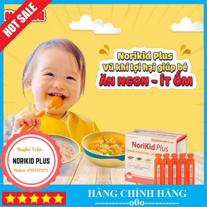 Siro NORIKID PLUS  giúp phục hồi đường ruột