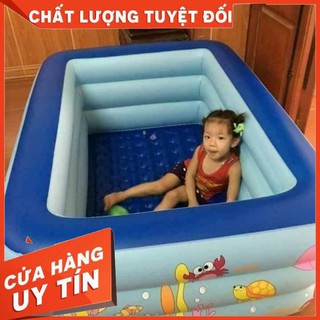 Bể bơi hình chữ nhật m2/2 tầng