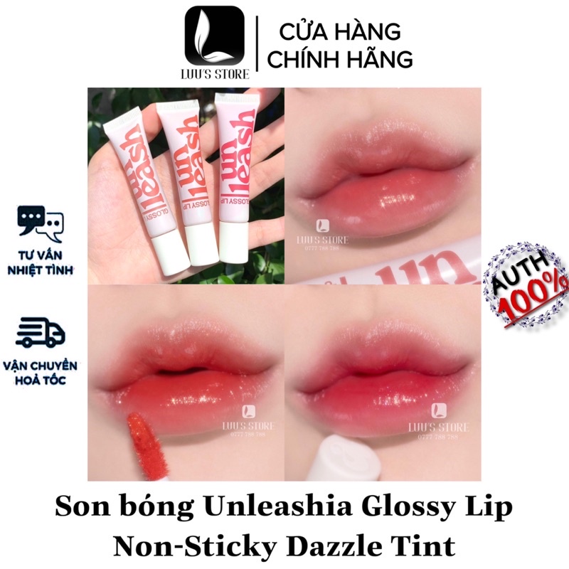 Son Bóng Unleashia Glossy Lip Non-Sticky Dazzle Tint