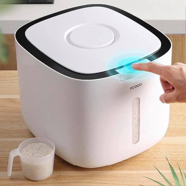 Thùng đựng gạo, các loại hạt chính hãng Ecoco cao cấp