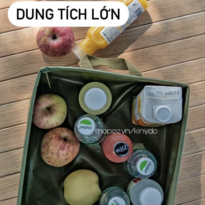 XÔ VUÔNG ĐỰNG NƯỚC 13L GẤP GỌN SIÊU NHẸ CẮM TRẠI DU LỊCH DÃ NGOẠI NATUREHIKE NH19SJ007